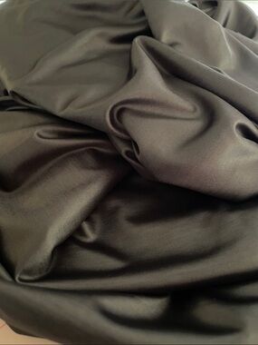 2.5 YARDS x 54” New Liquid-Like Knit Spandex Fabric - Gunmetal Gray